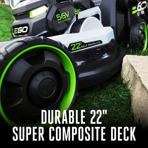 EGO POWER+ Mower 22" Super Composite Deck Select Cut™ System with Peak Power Kit (Two 6Ah Batteries) LM2244SP-2 - Image 7